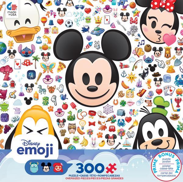 Disney Emoji: Emoji Mickey - 300pc Jigsaw Puzzle by Ceaco  			  					NEW - image 1