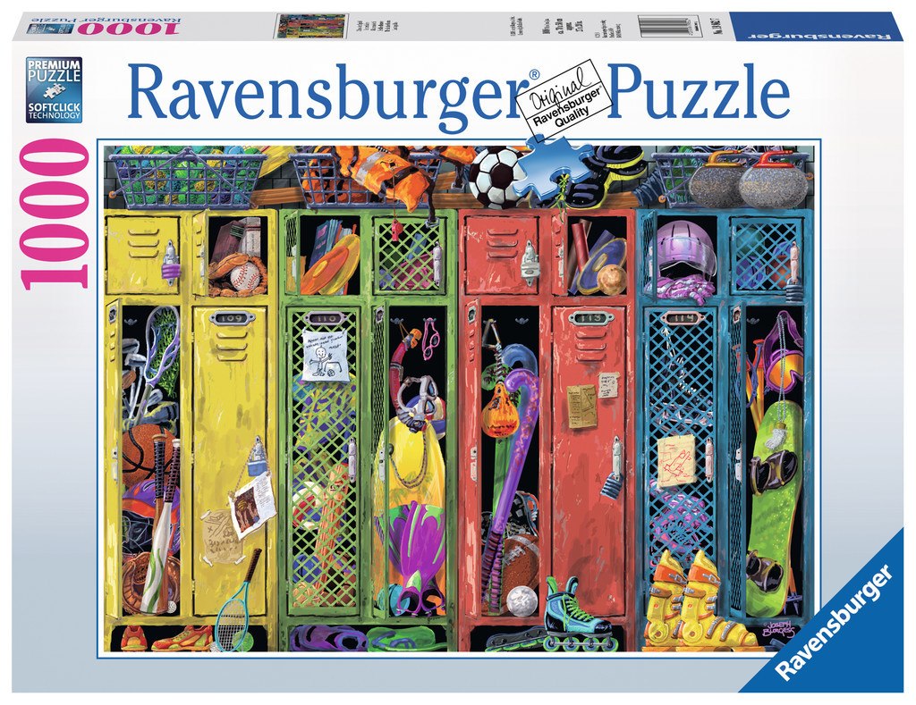 The Locker Room - 1000pc Jigsaw Puzzle By Ravensburger  			  					NEW - image 1