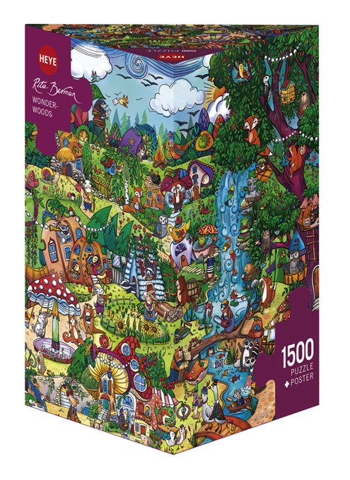 Berman: Wonderwoods - 1500pc Jigsaw Puzzle By Heye  			  					NEW - image 1