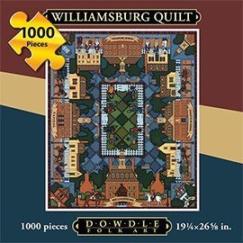 Williamsburg Quilt - 1000pc Jigsaw Puzzle by Dowdle - image 1