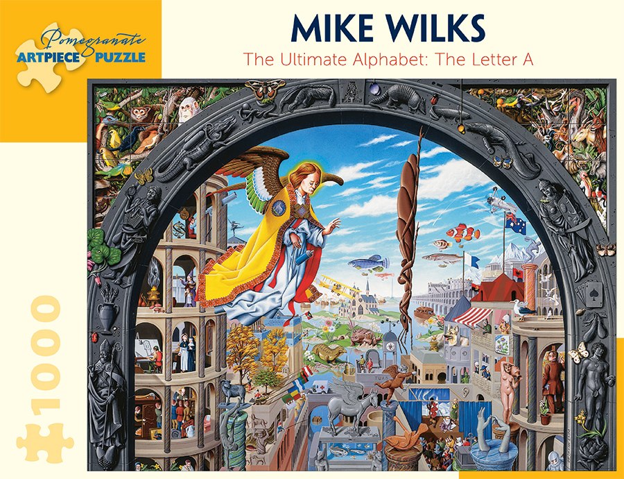 Wilks: The Ultimate Alphabet: The Letter! - 1000pc Jigsaw Puzzle by Pomegranate  			  					NEW