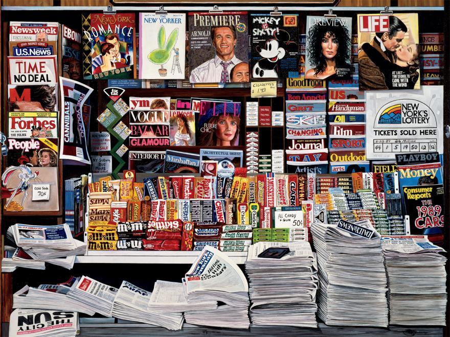 Ken Keeley: Historic Newsstand - 1000pc Jigsaw Puzzle by Ceaco
