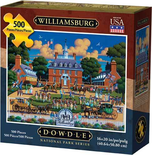 Williamsburg - 500pc Jigsaw Puzzle by Dowdle  			  					NEW - image 1