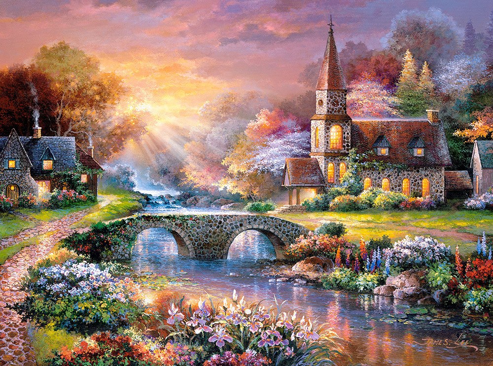 Peaceful Reflections - 3000pc By Castorland