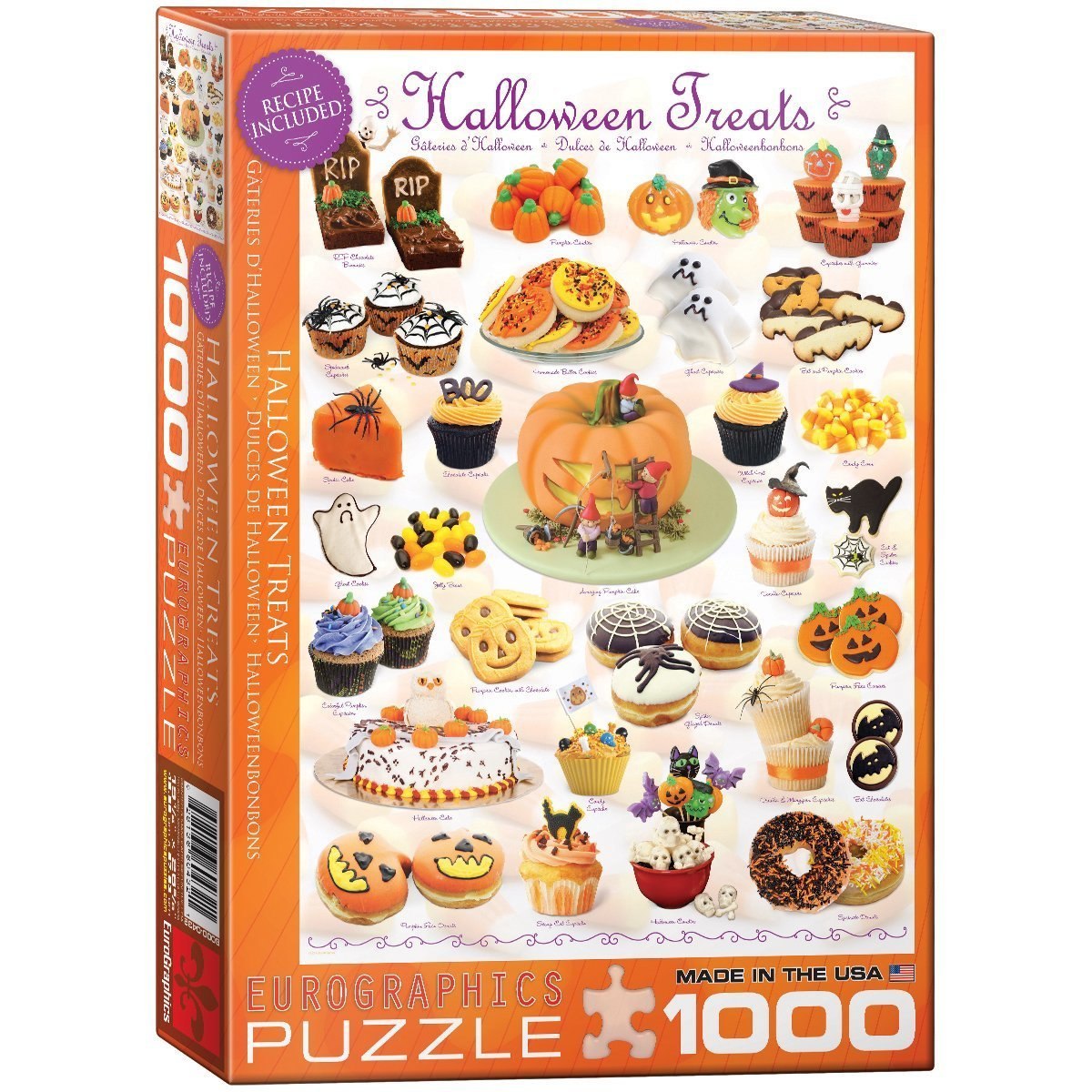 Halloween Treats - 1000pc Jigsaw Puzzle by Eurographics - image 2