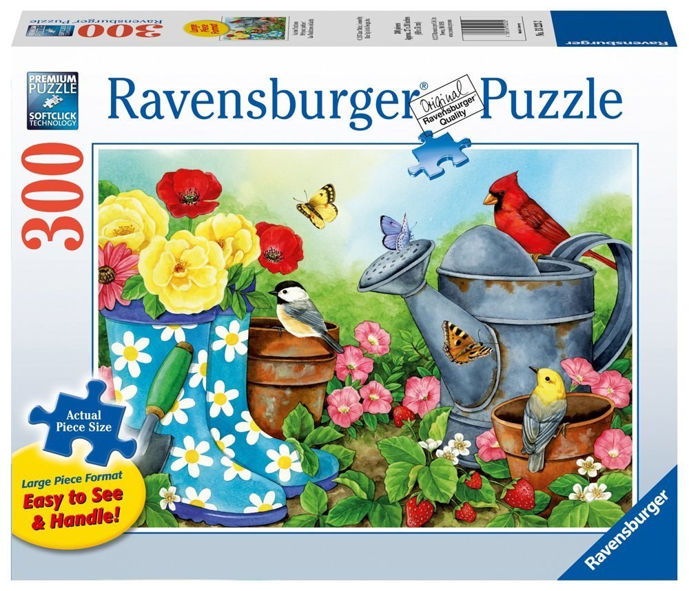 Garden Traditions - 300pc Large Format Jigsaw Puzzle by Ravensburger - image 1