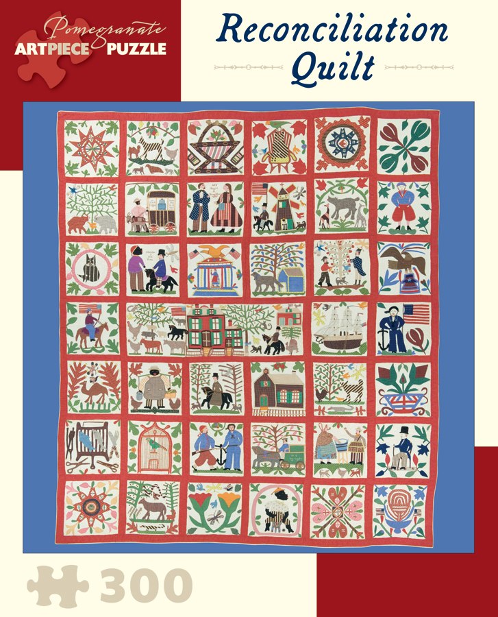 Reconcilliation Quilt - 300pc Jigsaw Puzzle by Pomegranate