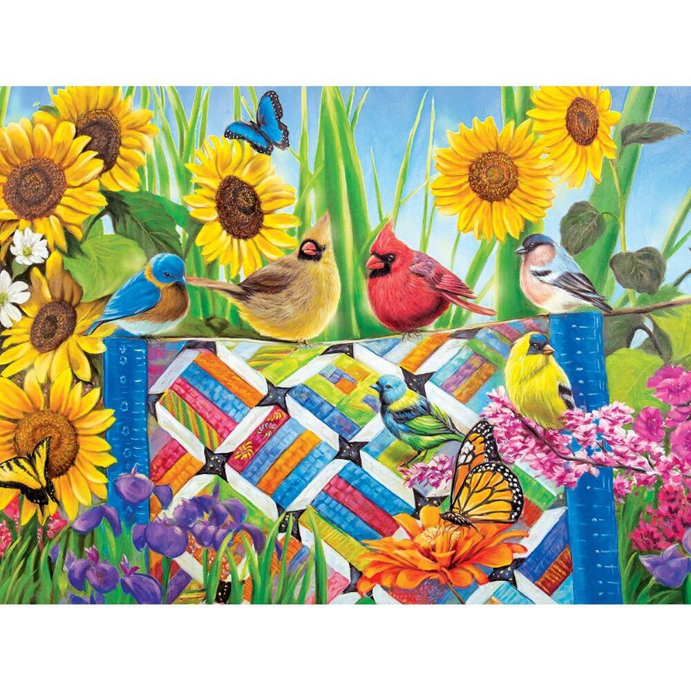 The Quilting Bee - 500pc Jigsaw Puzzle by Lafayette Puzzle Factory - image main