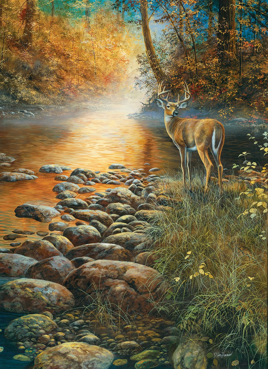 Forest Haven - 500+pc Large Format Jigsaw Puzzle by SunsOut