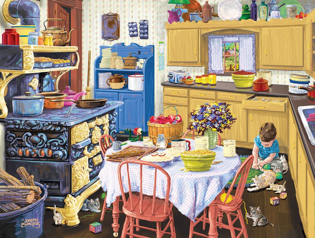 Nana's Kitchen - 500pc Jigsaw Puzzle by SunsOut - image main