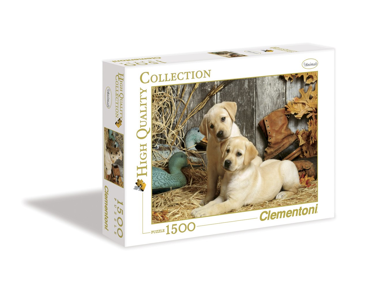 Hunting Dogs - 1500pc Jigsaw Puzzle by Clementoni - image 1