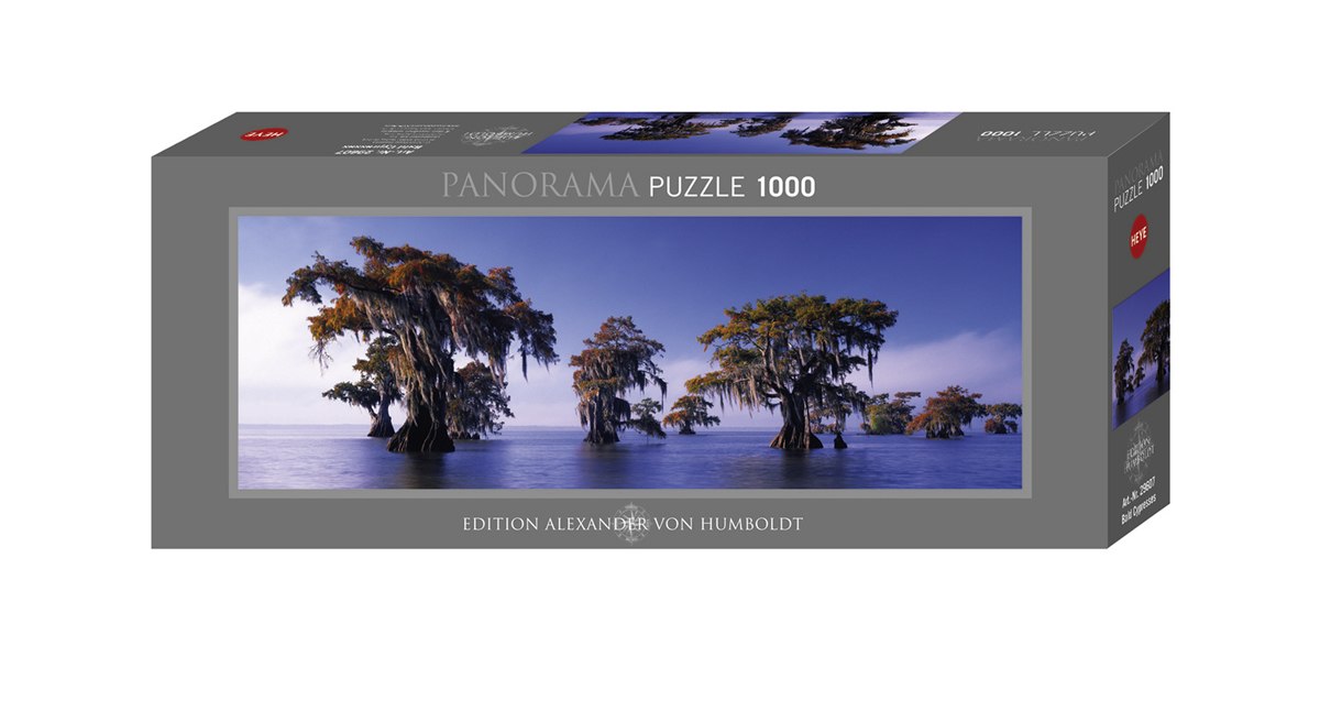 Bald Cypresses - 1000pc Panoramic Jigsaw Puzzle By Heye  			  					NEW - image 1