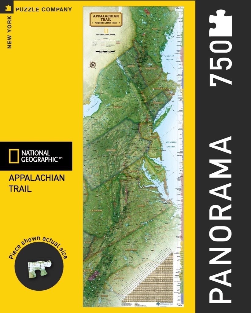 Appalachian Trail - 750pc Jigsaw Puzzle by New York Puzzle Company  			  					NEW - image 1