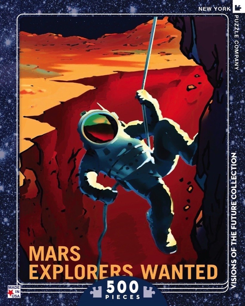 Explorers Wanted - 500pc Jigsaw Puzzle by New York Puzzle Company  			  					NEW - image 1