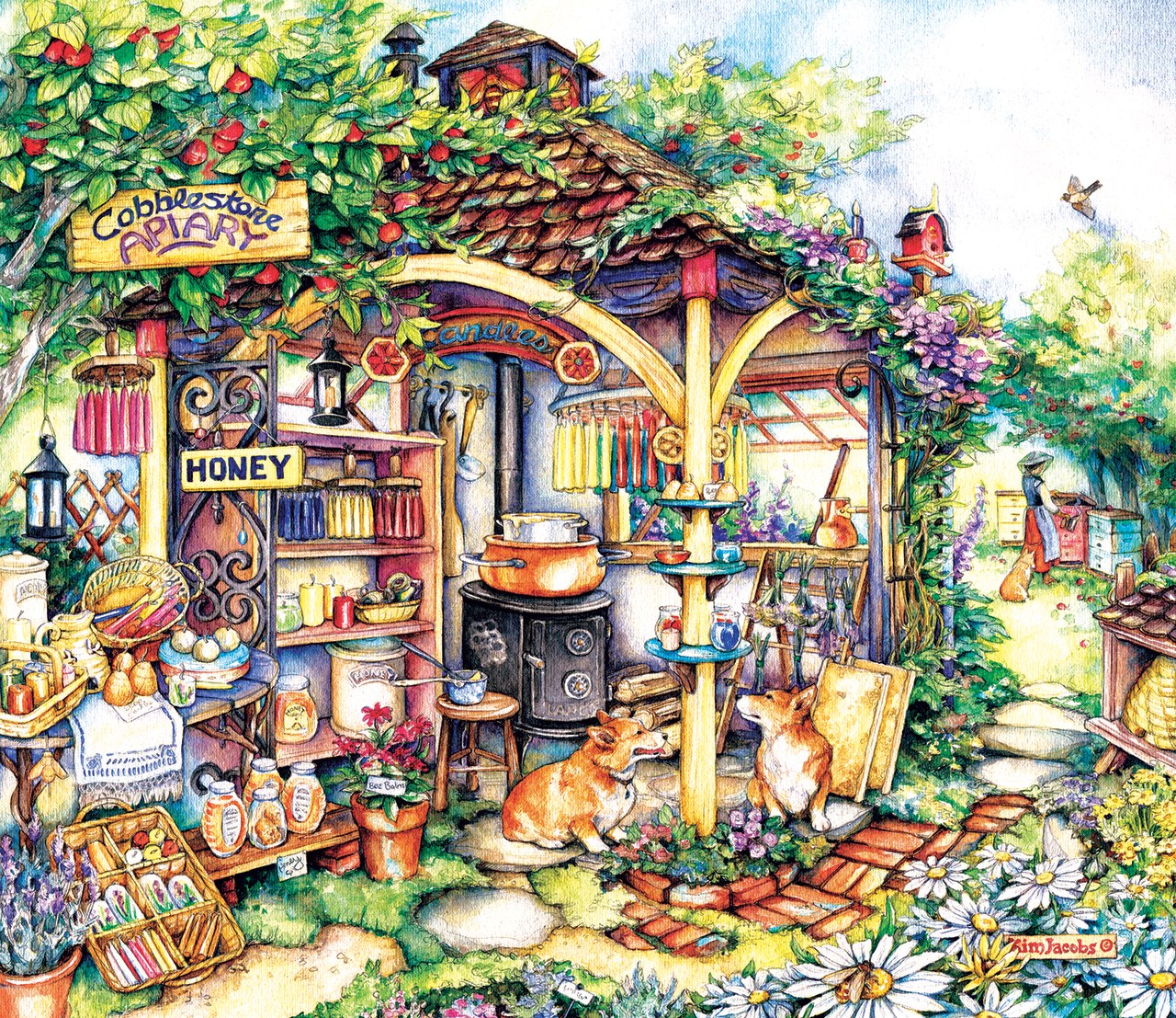 The Apiary - 550pc Jigsaw Puzzle By Sunsout  			  					NEW