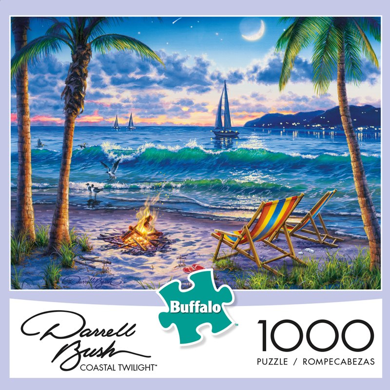 Darrell Bush: Coastal Twilight - 1000pc Jigsaw Puzzle by Buffalo Games - image 1