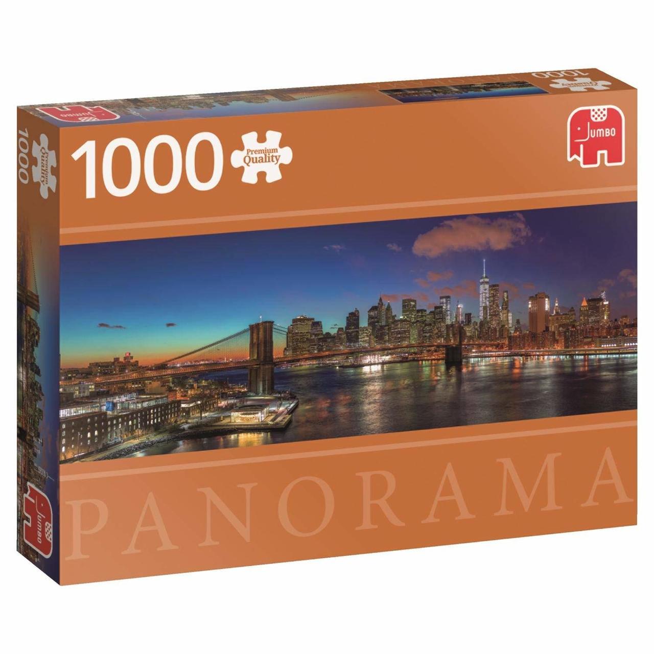 Hudson Bridge, New York - 1000pc Jigsaw Puzzle By Jumbo  			  					NEW - image 1