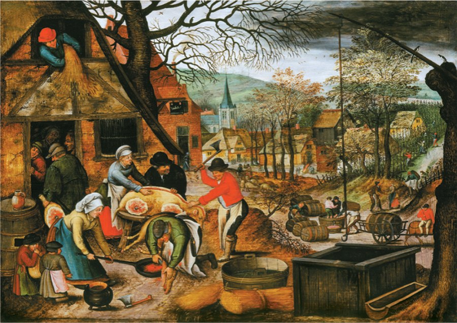 Autumn: Breughel - 1000pc Jigsaw Puzzle by D-Toys