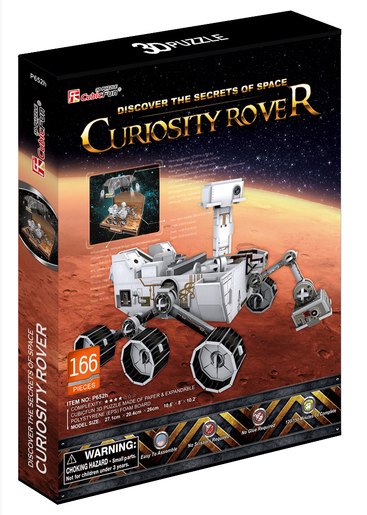 Curiosity Rover - 166pc 3D Jigsaw Puzzle by Daron  			  					NEW - image 1