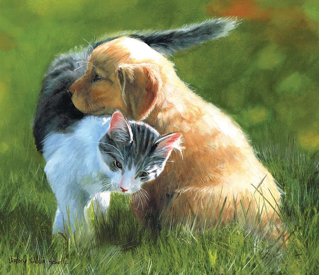 Perfect Friendship - 200pc Jigsaw Puzzle by SunsOut