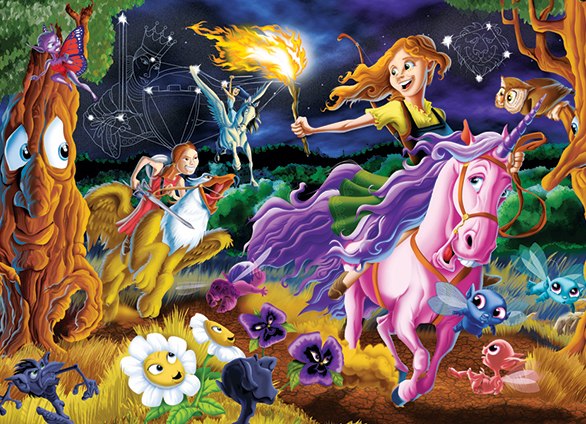 Mystical World - 36pc Jigsaw Puzzle By Cobble Hill - image main