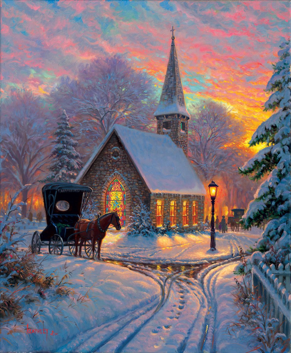 Carriage Chapel - 1000pc Jigsaw Puzzle by SunsOut