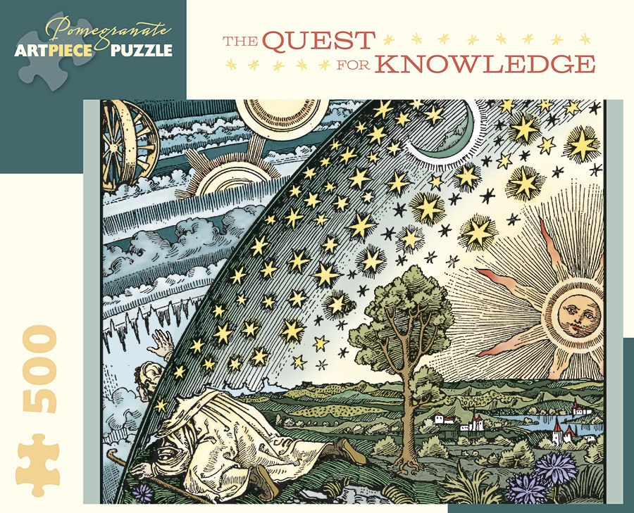 The Quest for Knowledge - 500pc Jigsaw Puzzle by Pomegranate  			  					NEW - image 1