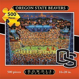 Oregon State Beavers - 500pc Jigsaw Puzzle by Dowdle - image 1