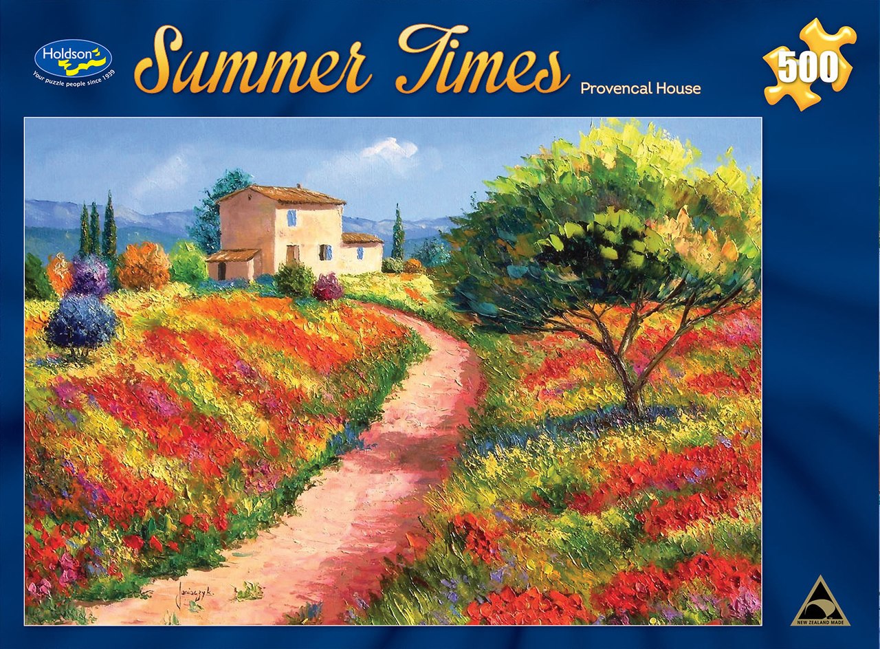 Summer Times: Provencal House - 500pc Jigsaw Puzzle by Holdson  			  					NEW - image 1