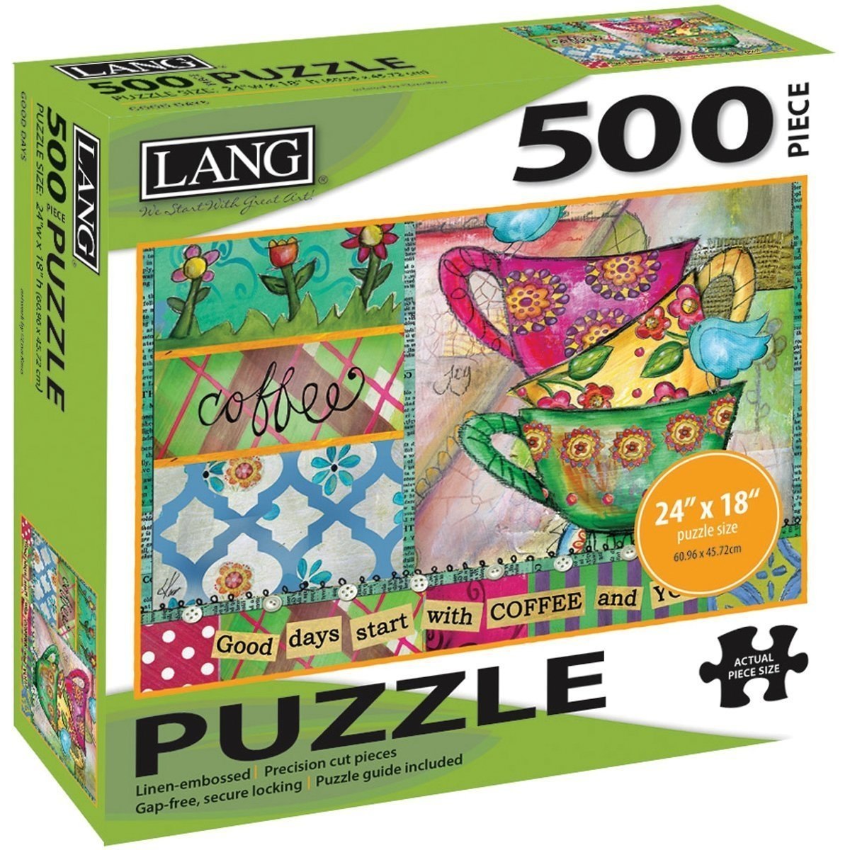 Good Days - 500pc Jigsaw Puzzle by Lang  			  					NEW - image 1