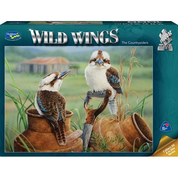 Wild Wings: The Country Siders - 1000pc Jigsaw Puzzle by Holdson  			  					NEW - image 1