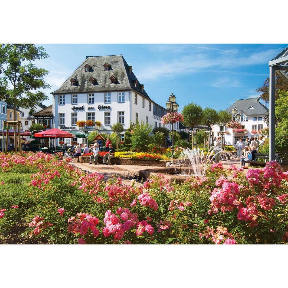 Market Square, Bad Neuenahr-Ahrweiler, Germany - 1000pc Jigsaw Puzzle by Lafayette Puzzle Factory