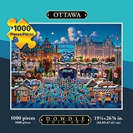 Ottawa - 1000pc Jigsaw Puzzle by Dowdle - image 1