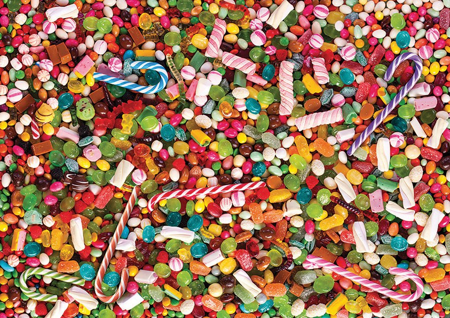 Candy - 1000pc Jigsaw Puzzle by D-Toys