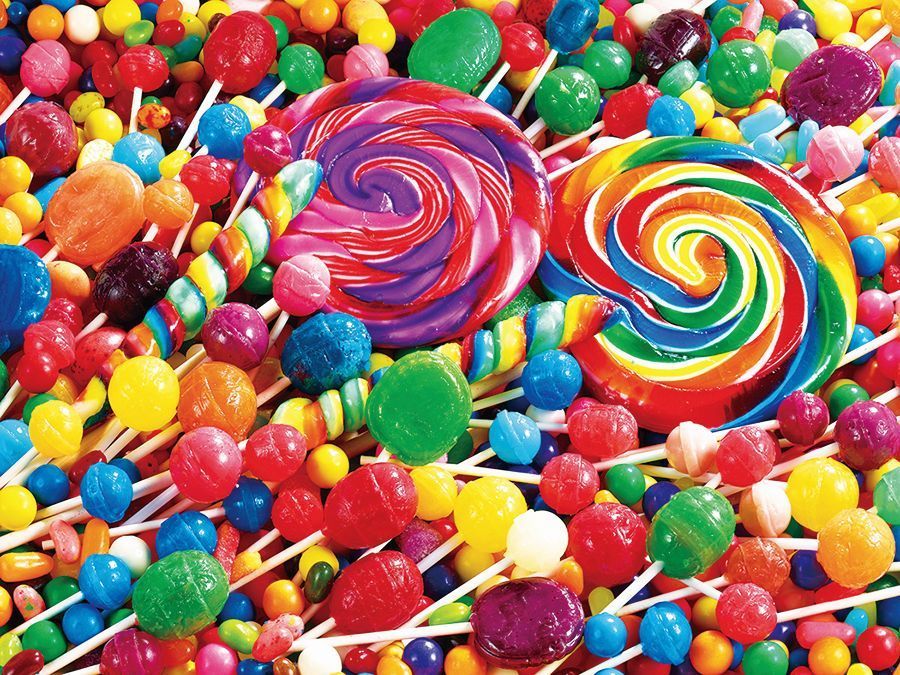 Kodak: Lollipop Swirls - 350pc Jigsaw Puzzle by Lafayette Puzzle Factory  			  					NEW