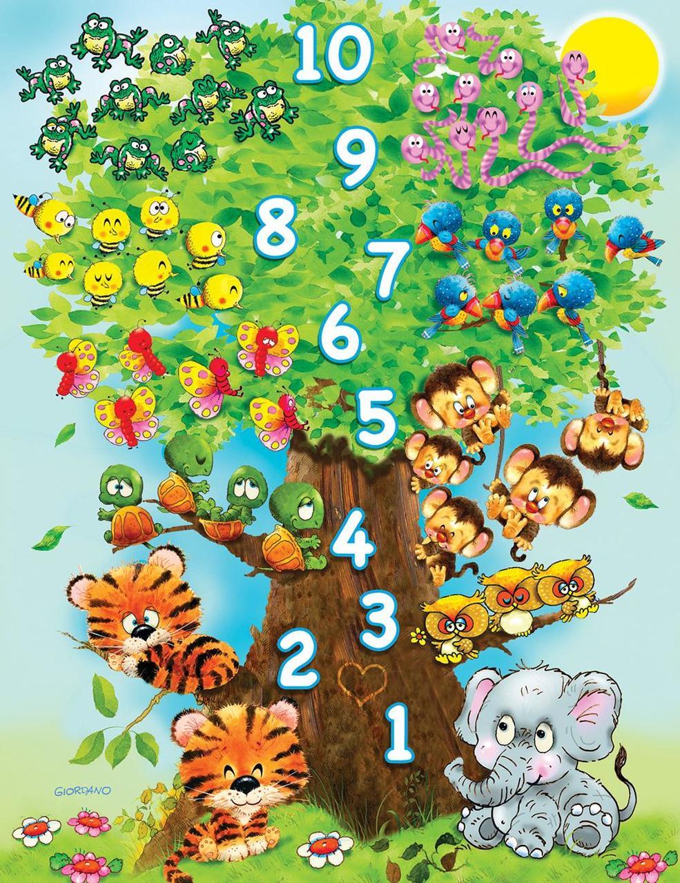 Counting Tree - 36pc Large Format Jigsaw Puzzle by Springbok