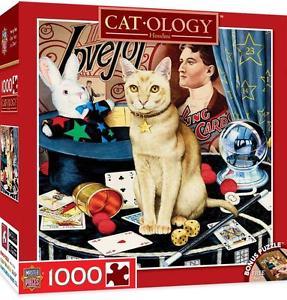 Catology: Houdini - 1000pc Jigsaw Puzzle By Masterpieces