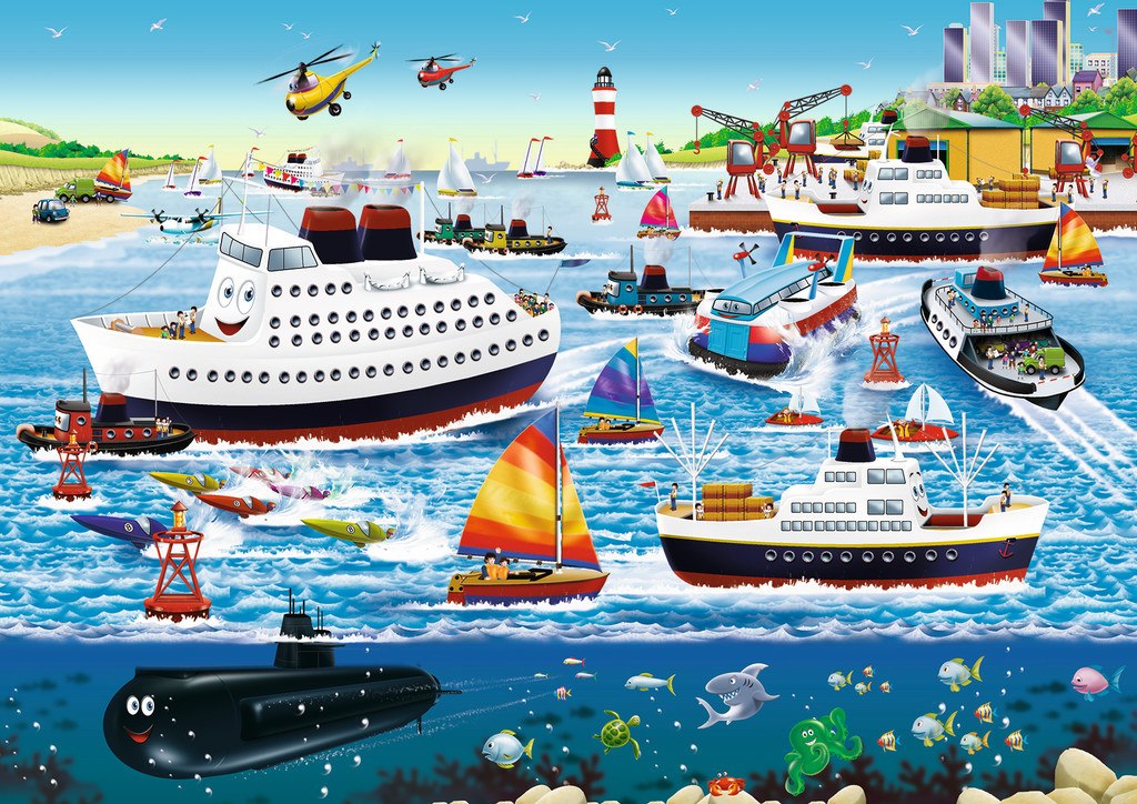 Happy Harbor - 35pc Jigsaw Puzzle By Ravensburger