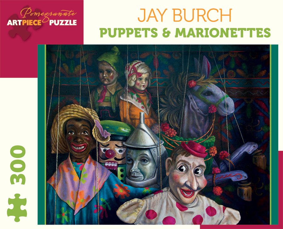 Burch: Puppets - 300pc Jigsaw Puzzle by Pomegranate