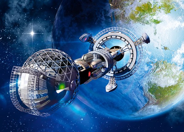 Interstellar Spaceship - 180pc Jigsaw Puzzle By Castorland