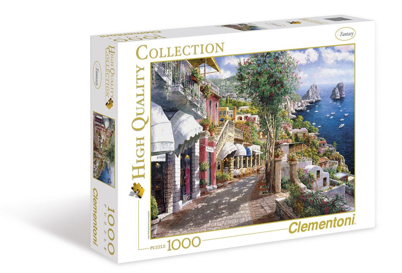 Capri - 1000pc Jigsaw Puzzle by Clementoni - image 1