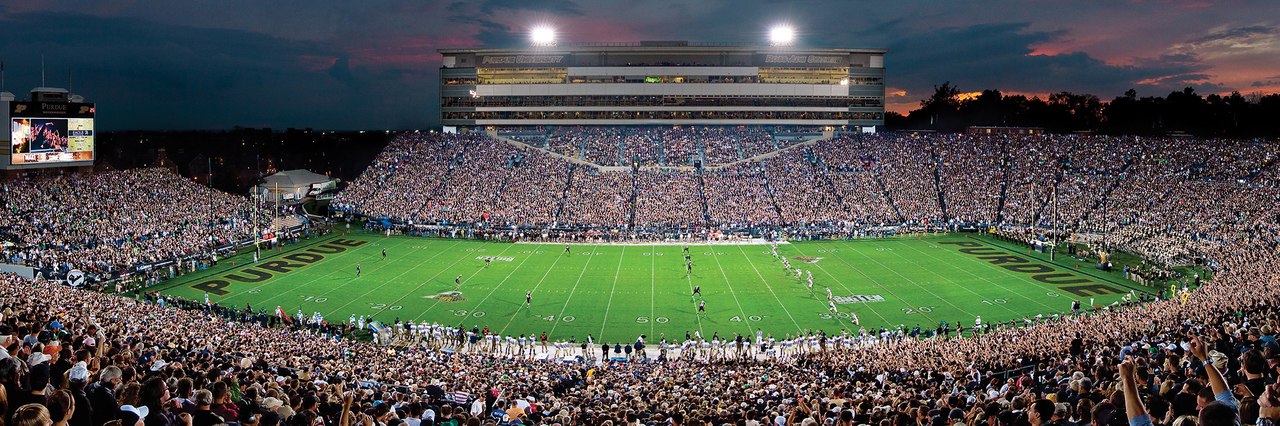 Purdue - 1000pc Panoramic Jigsaw by Masterpieces