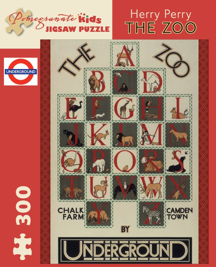 The Zoo- Perry - 300pc Jigsaw Puzzle by Pomegranate