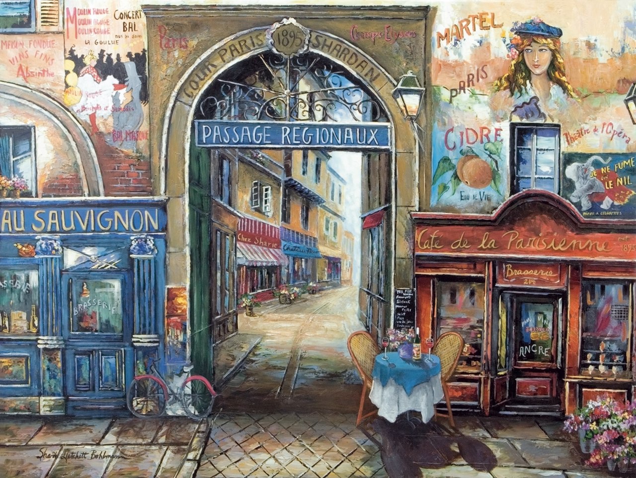 Passage to Paris - 1500pc Jigsaw Puzzle by Ravensburger