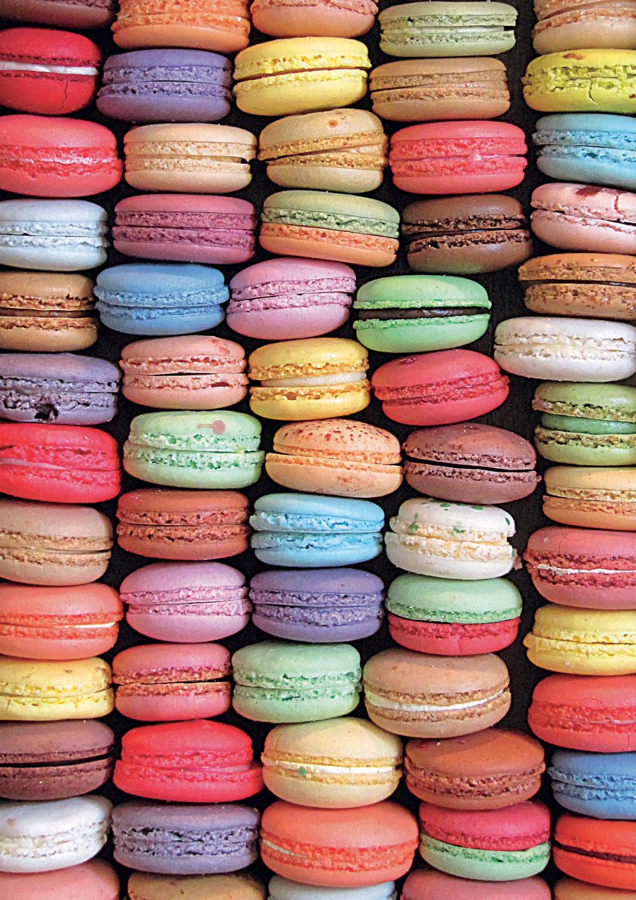 Macaroons - 1000pc Jigsaw Puzzle by Piatnik