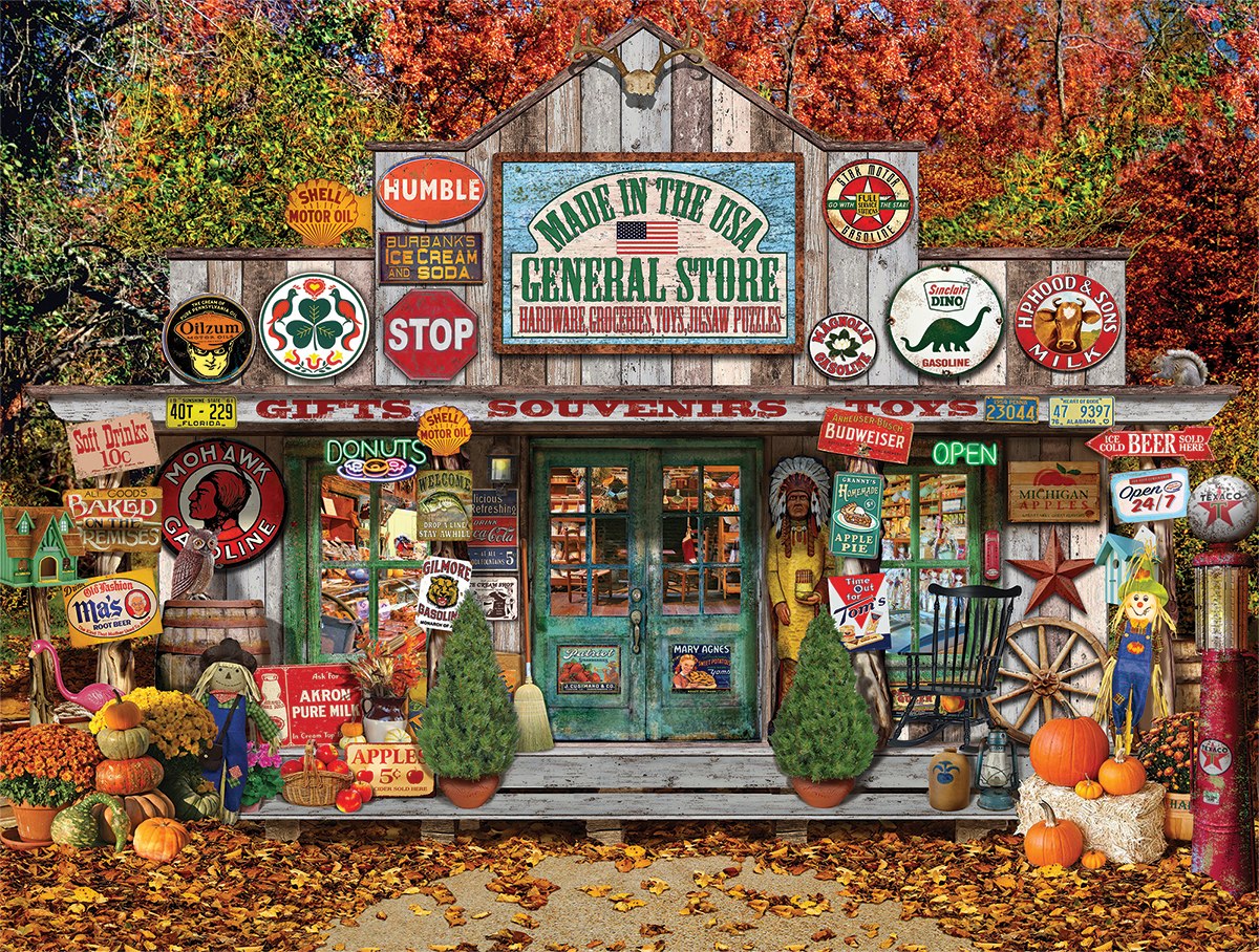 General Store-Made in USA - 1000pc Jigsaw Puzzle by White Mountain