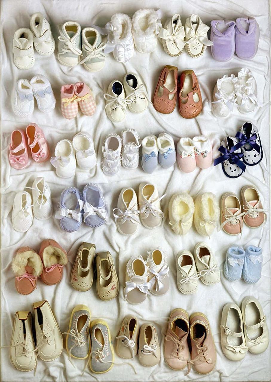Baby Shoes - 500pc Jigsaw Puzzle by Schmidt  			  					NEW