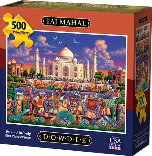 Taj Mahal - 500pc Jigsaw Puzzle by Dowdle  			  					NEW - image 1