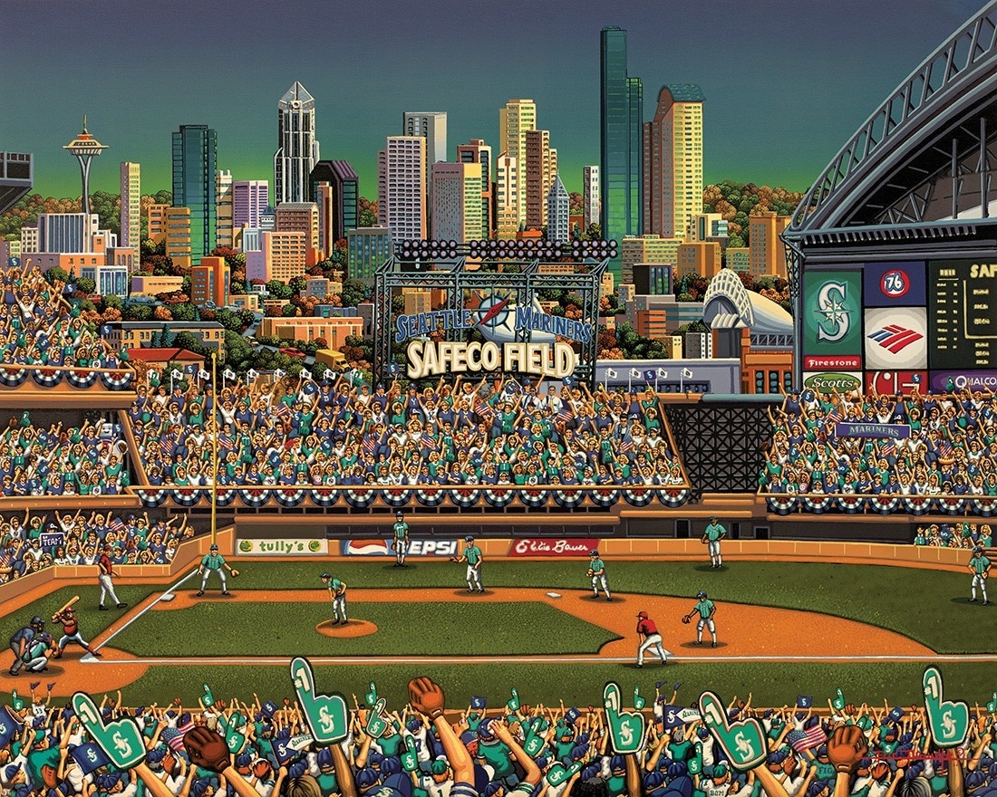 Seattle Mariners - 500pc Jigsaw Puzzle by Dowdle