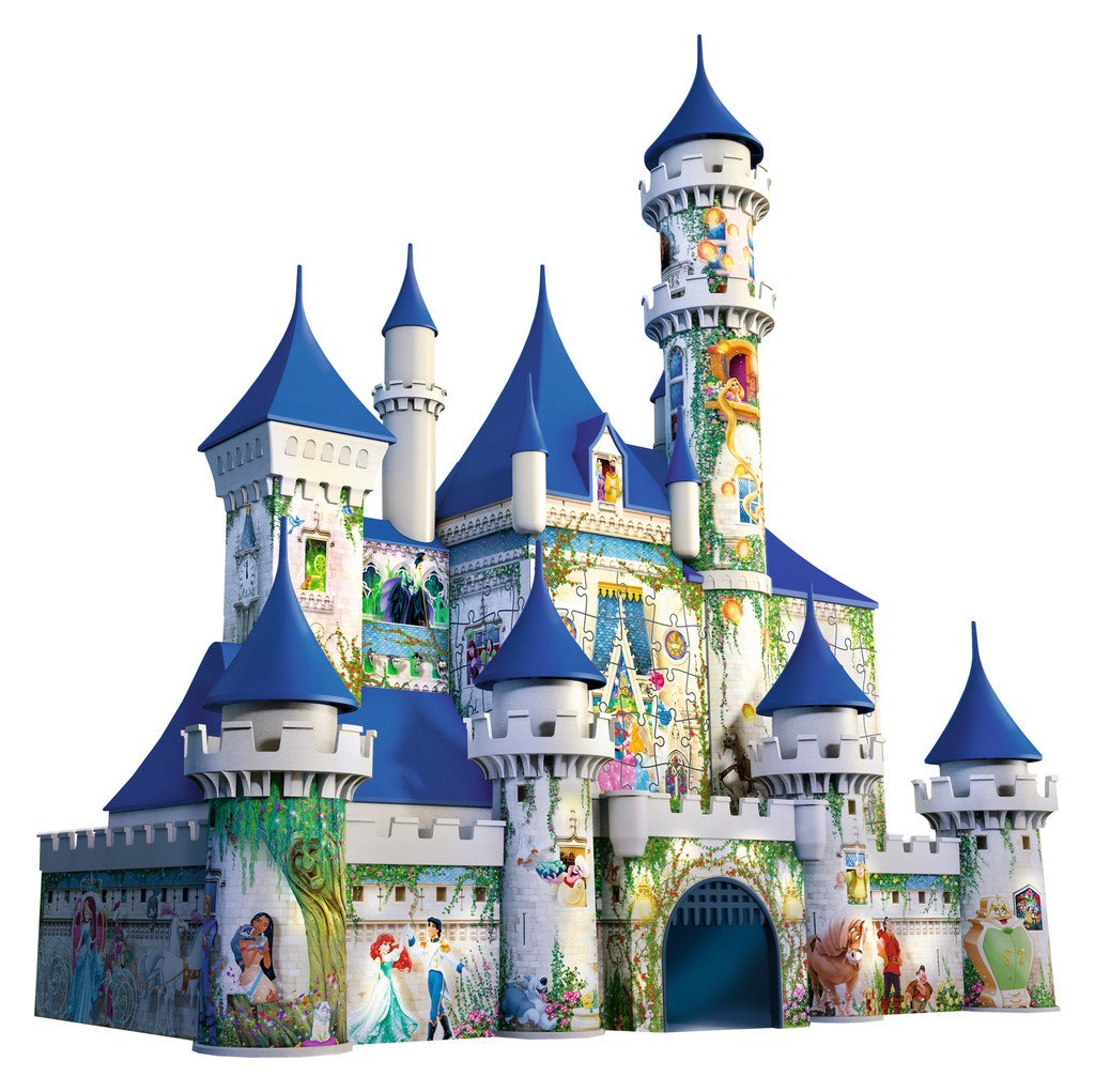 Disney Castle - 216pc 3D Jigsaw Puzzle By Ravensburger